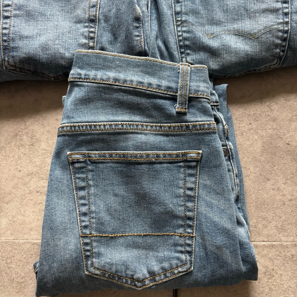 Lot of 3 mens light wash jeans 30x30 - Picture 5 of 8